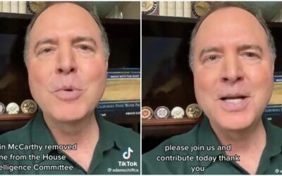 Schiff scurries to TikTok for comfort after committee removal, finds mockery instead
