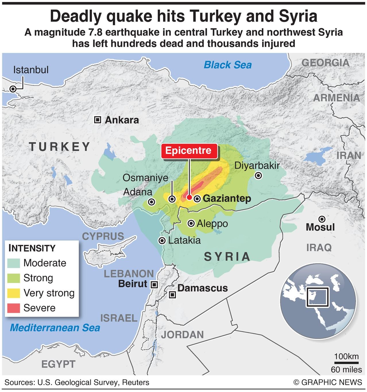 Deadly Quake Hits Turkey And Syria