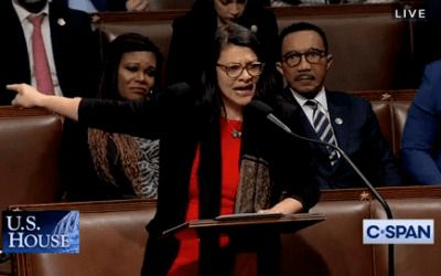 ‘Squad’ Rep. Rashida Tlaib breaks down crying on the House floor