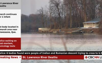Authorities find six dead bodies at Canadian border