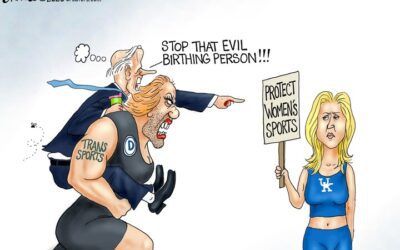BS daily political cartoons: Stop that evil birthing person!