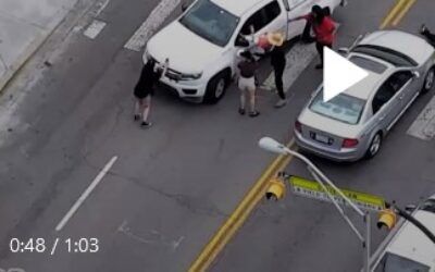 Resurfaced video shows reinstated Tennessee lawmaker throwing traffic cone at driver during 2020 riots