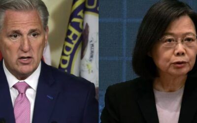 Here’s how China is responding to Taiwanese president’s meeting with Kevin McCarthy