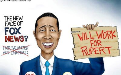BS daily political cartoons: Don Lemon applies for job at Fox News