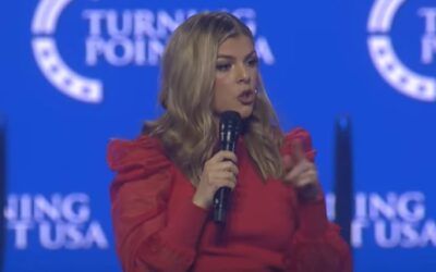 WATCH: Protesters scream that TPUSA members are ‘a**holes’ over pro-life event