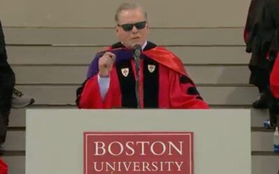 Warner Bros. Discovery CEO brutally heckled during Boston U. commencement speech: ‘Pay your writers!’