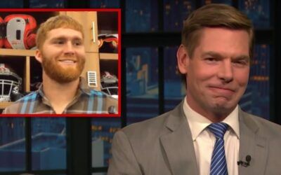 Fmr. NFL player lays waste to Eric Swalwell for crying that he ‘threatened to execute’ him