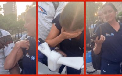 Pregnant nurse smeared as ‘racist Karen’ strikes back with LITERAL receipts after battle over ‘stolen’ bike