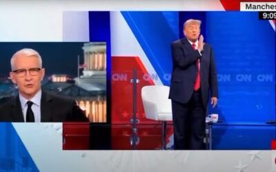 Trump shares hilarious fake clip of Anderson Cooper: ‘Ripping us a new a**hole’