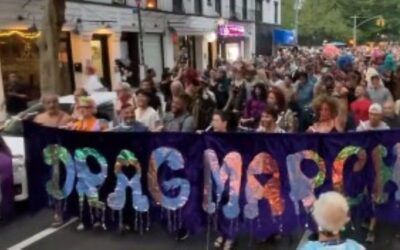 ‘We’re here, we’re queer, we’re coming for your children’: 6 scenes from NYC Pride events