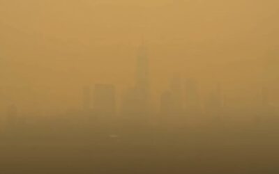 U.S. east coast blanketed in thick wildfire smoke – Infographics