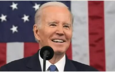Biden takes victory lap on border security despite hordes of migrants still illegally crossing every day