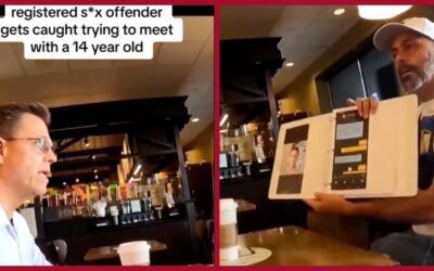 ‘Make hunting pedophiles great again!’ Video appears to catch ‘registered sex offender’ in the act