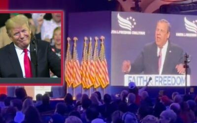 Tough crowd: Christie bombarded with boos for trashing Trump at DC faith conference