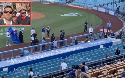 Dodger Stadium nearly empty as thousands protest ‘Christ-mocking’ Pride Night
