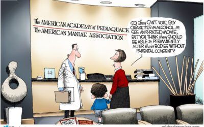 BS daily political cartoons: American Academy of Pediaquacks