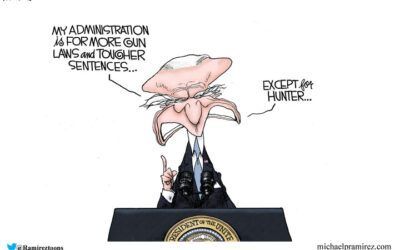 BS political cartoons of the week: ‘Except for Hunter’