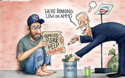 BS daily political cartoons: Running low on ammo, Joe