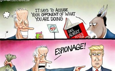 BS daily political cartoons: It changed the world
