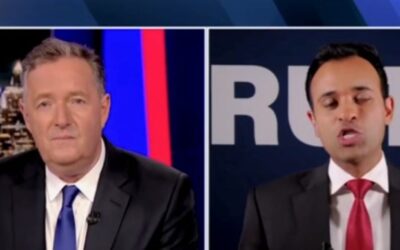 ‘You have to knock out Donald Trump’: Piers Morgan presses Ramaswamy on when he will attack Trump