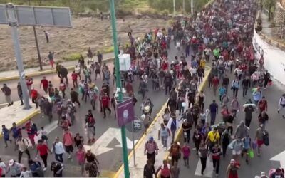 Nearly 1,000 migrants form caravan in Mexico bound for US