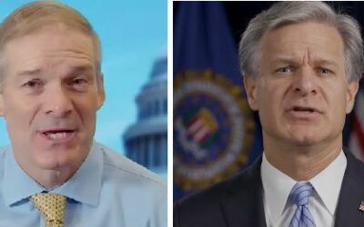 Jim Jordan threatens to hold FBI Director Christopher Wray in contempt of Congress