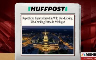 ‘He kicked me in the balls’: GOP meeting turns violent, ends in hospital visit