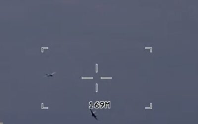 Air Force releases footage of Russian fighter jets harassing US spy drones