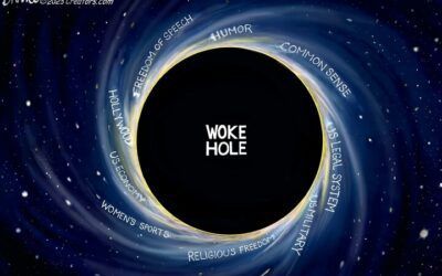 BS daily political cartoons: WOKE HOLE