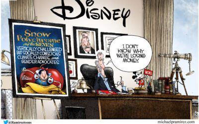 BS daily political cartoons: Snow Polychrome and the Seven Vertically Challenged…