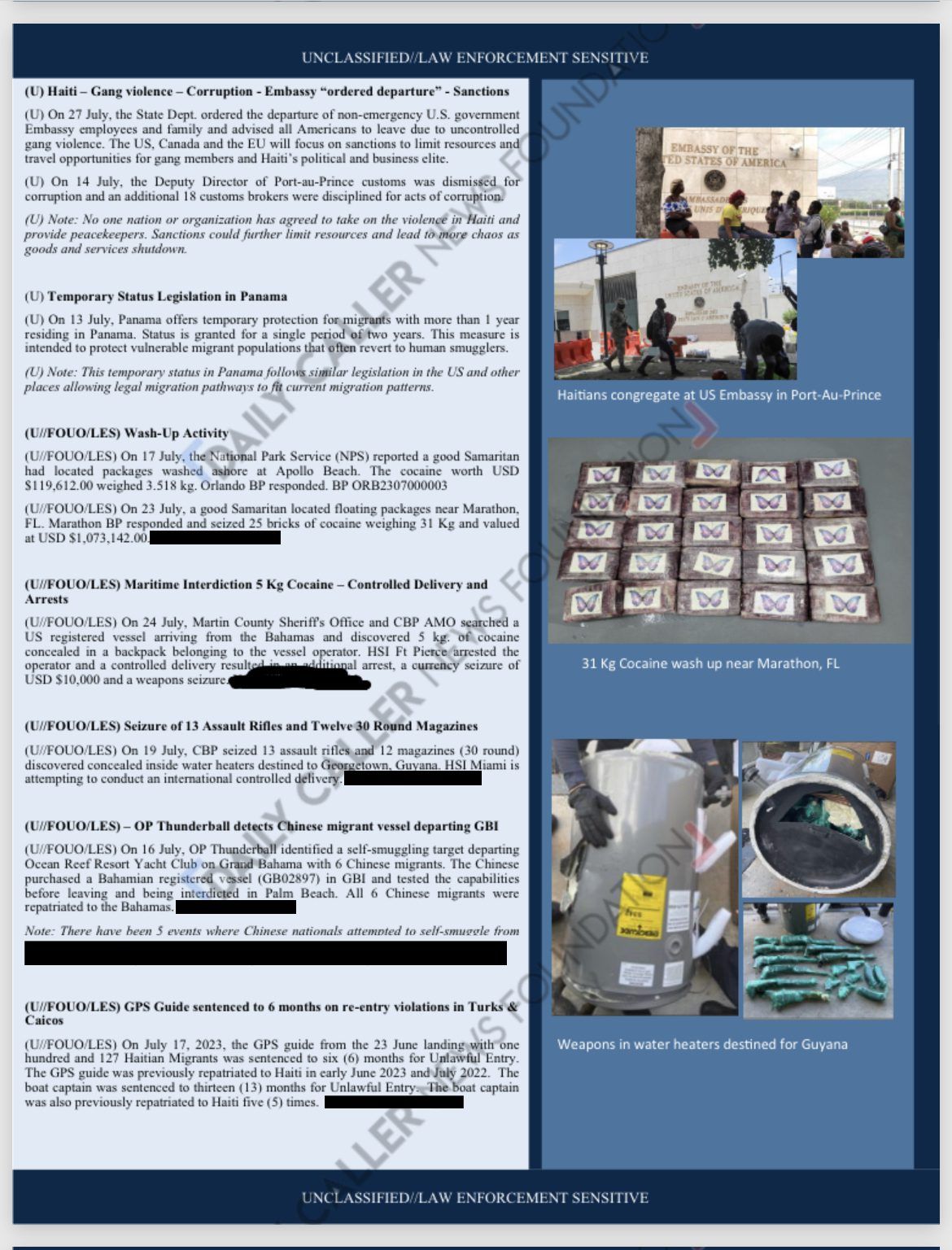Document obtained by Jennie Taer//Daily Caller News Foundation