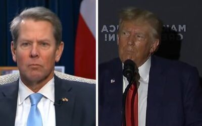 ‘Too important for political games’: Brian Kemp slams Trump for refusing to sign GOP’s loyalty pledge