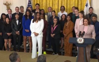WNBA champs invited to White House only greeted by Harris as Biden continues vacation
