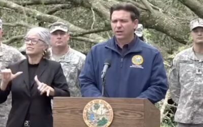 ‘We shoot!’ DeSantis puts looters on notice they could be shot, Biden praises him in rare moment