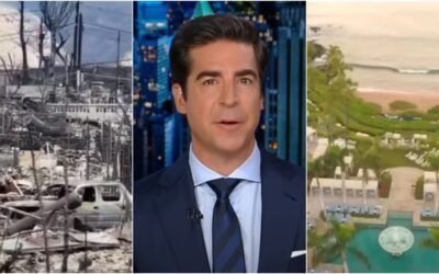 Watters digs more into FEMA officials $1,000-a-night luxury hotels in Maui as cadaver dogs roam Lahaina