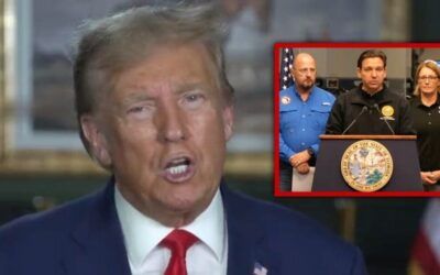 Trump trashes DeSantis while governor manages Hurricane Idalia: ‘What a shame for Florida!’