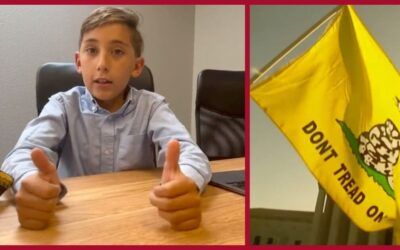 12-yr-old handles ‘Don’t Tread On Me’ notoriety like a boss!