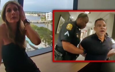Bodycam of police director in cuffs after argument with wife; hours later he shoots himself in the head