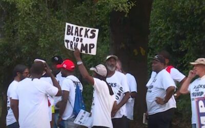 ‘Biggest mistake Dems ever made’: Supporters show in droves outside Georgia jail ahead of Trump’s arrival