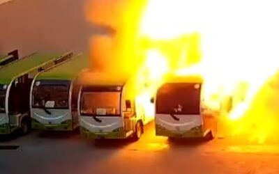 Biden admin pumps hundreds of millions into buses prone to catching fire