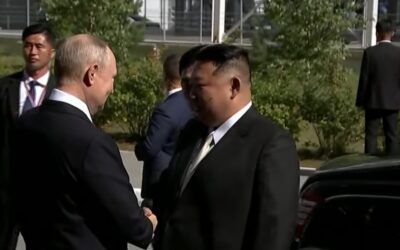 Kim Jong Un vows to back Russia’s ‘sacred fight’ against Ukraine during rare meeting with Putin