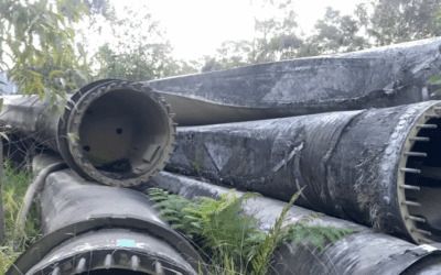 ‘A hazard all the way around’: Small town locals bristle as wind farm waste piles up