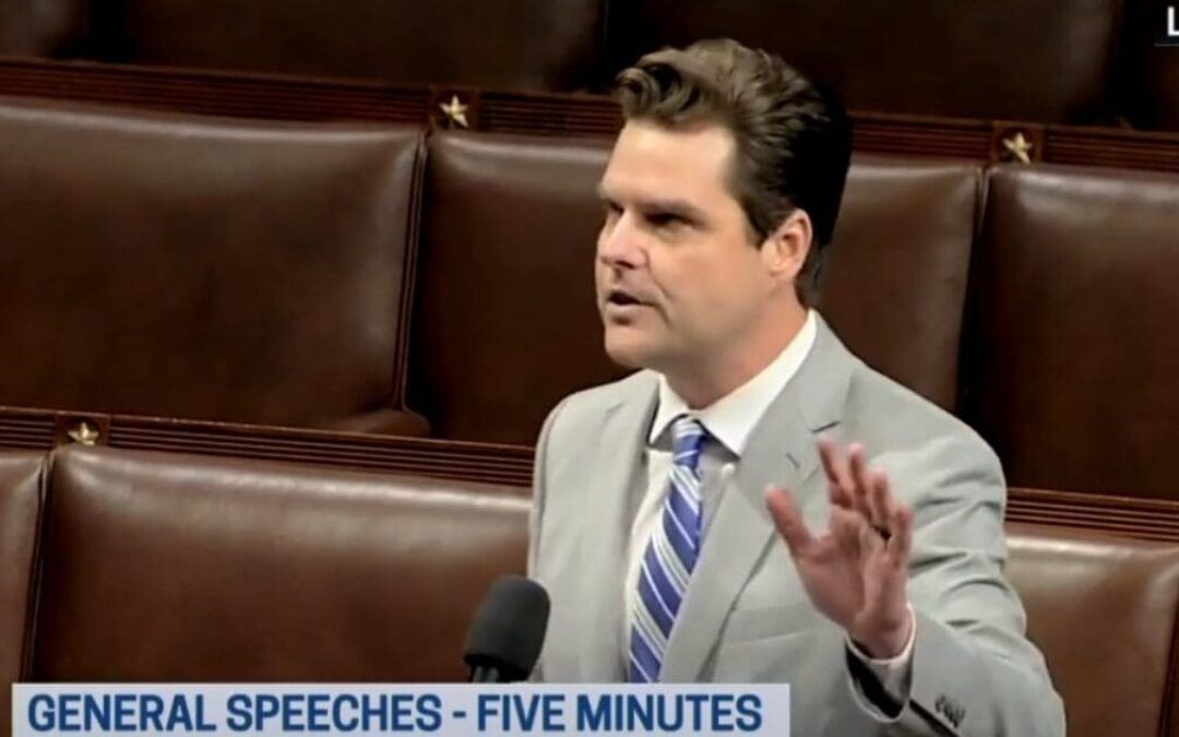 ‘A dangerous departure’: Republican lawmakers dissent from release of Matt Gaetz ethics probe findings