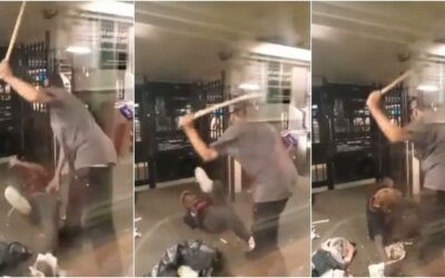 Man savagely beats 60-year-old woman fifty times with her own cane in NYC subway – nobody stops him