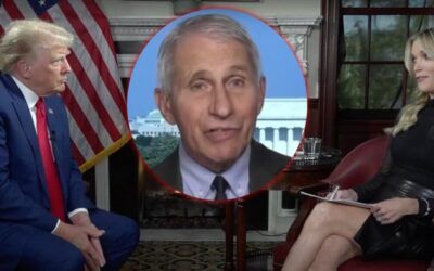 Trump forgets support of Fauci in tough Megyn Kelly sitdown