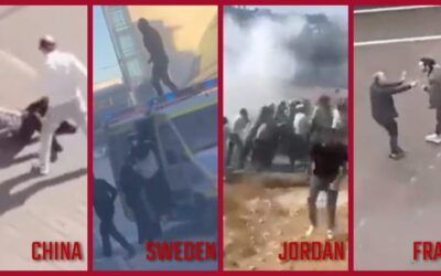 Pro-Palestinian protestors clash with police, innocent civilians stabbed as ‘Day of Jihad’ explodes
