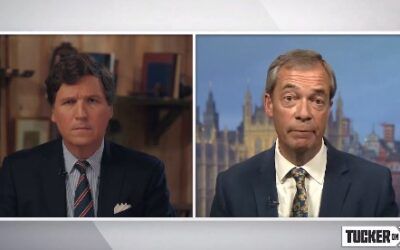 ‘We’ve got enough of a problem’: Tucker, Nigel Farage question calls to accept Gaza refugees after pro-Hamas protests