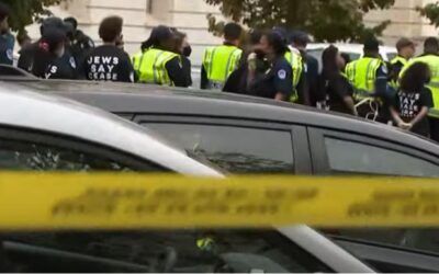 Police arrest pro-Palestinian protesters inside Congressional office building