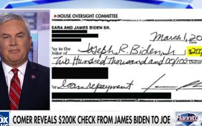 Comer: New records show $200,000 payment to Joe Biden same day his brother received loan from loans from Americore