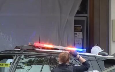‘Where’s the CCP?’: Police shoot and kill man who drove car into Chinese consulate